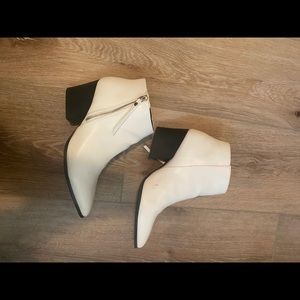 White booties